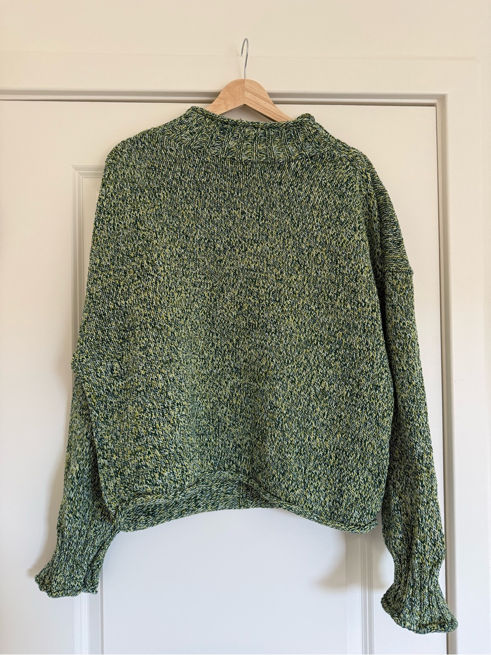 J. Crew Marled 2025 Rollneck™ sweater in green